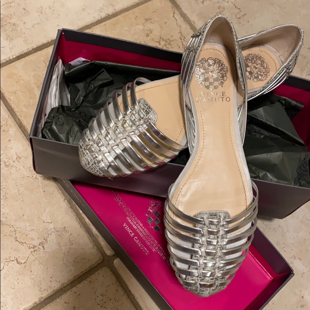 Silver Huaraches Shoes 7.5